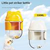 Automatic Water Feeder Water Bottle for Parrots with Gravities Pin Mechanism Watering Supply for Small Bird Cage Use