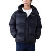 Converse Puffer Jackets Unisex Black Hooded Moderate UCJ146-023