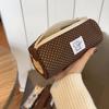 Estuche para Lápices Rilakkuma de Lunares con Bordado Japonés - Bolsa de Papelería de Gran Capacidad