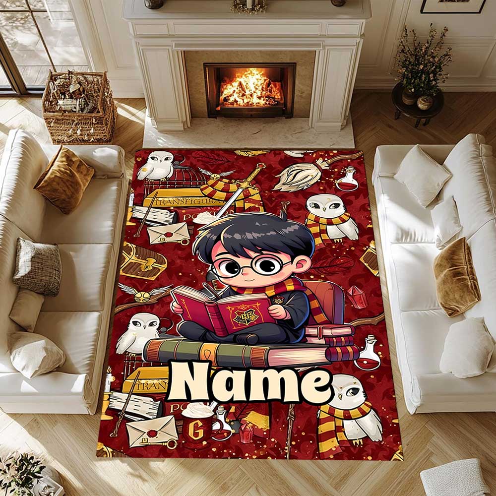 Warner Bros. Funktioniert (46) Personalisieren Sie Ihren Namens-Teppich, Ihr Bürostuhl-Kissen, Ihr Geschenk für Schlafzimmer und Wohnzimmer zu Hause.