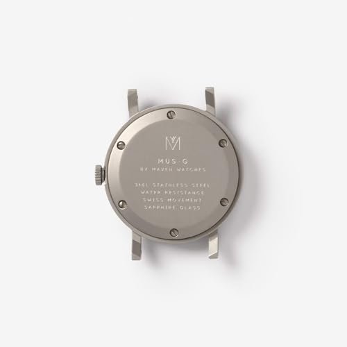 [Official Shop] Maven Watches 34mm THE URBAN SCOUT SERIES Minimalist Fashion Watch (MUS-06 OLIVE P 34MM)