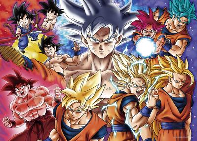 Ensky Dragon Ball Super Ultimate Evolution 38 x 53 cm Puzzle 500 elementów JIGSAW PUZZLE Wojownik! Trajektoria!! 500-330