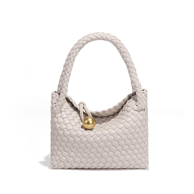 Woven Shoulder Bag for Women Crossbody Tote Bag for Women Small Handbag Vegan Leather Purse Tote Handbag Hobo Bag