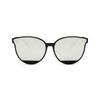 Trendy Multicolor Lenses Eyewear Vintage UV400 Sun Glasses Large Frame Sunglasses  Holiday