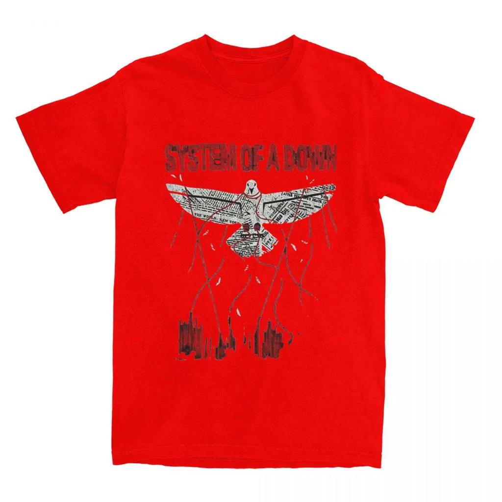 System Of A Down Band T Shirt Music Album Hipster Tshirts Shortsleeve Vintage Tshirt Beach Cotton O Neck 4xl 5xl 6xl Tees