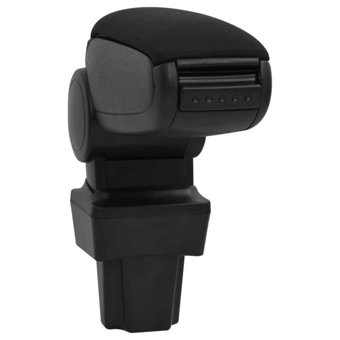 VidaXL Accoudoir de voiture noir 11,5x32x(30-50) cm ABS 154668