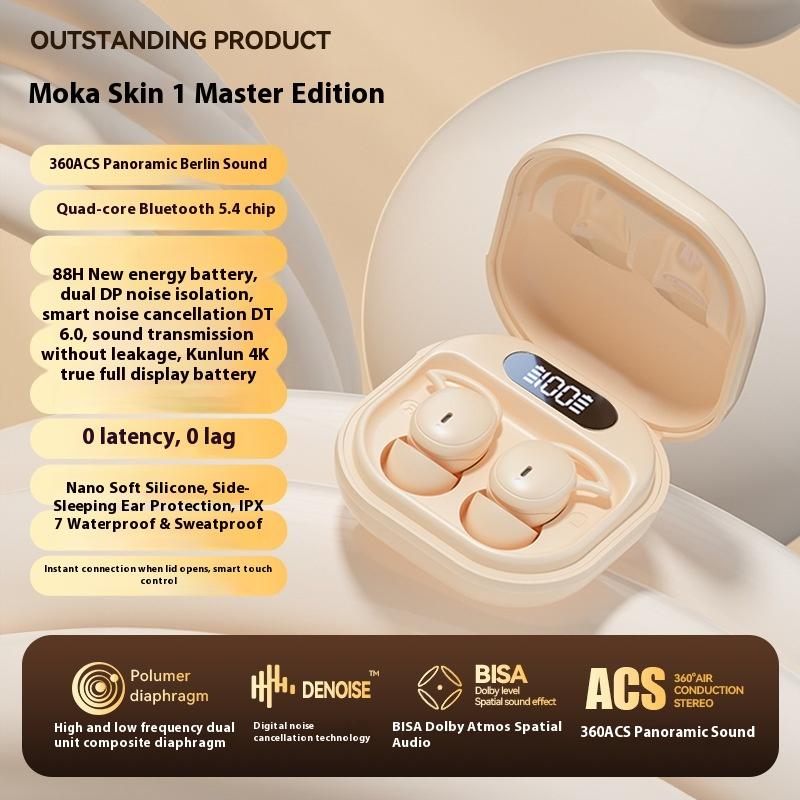 Sleep Wireless Bluetooth Headset Mini Invisible In-Ear Suitable for Huawei Apple