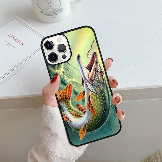 Trout Panel fish Fishing Phone Case For iPhone 13 12 Mini 14 15 16 Cover For Apple 11 Pro Max 6S 8 7 Plus SE2020 Coque