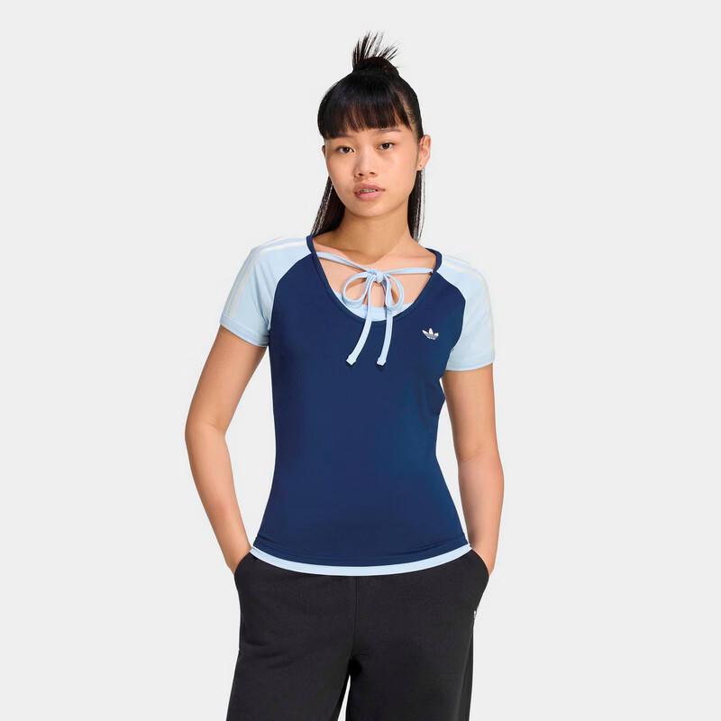 Adidas Women s Dark Indigo Loose Fit Sports T-Shirt KY8129 AL