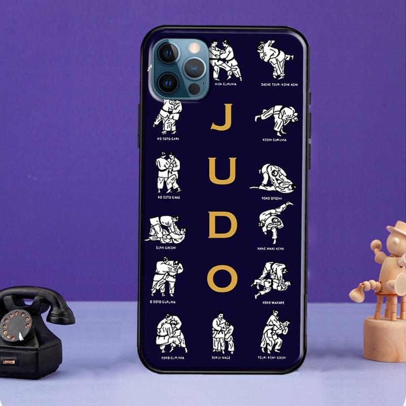 Judo Silicone Case For iPhone 13 Mini 11 14 12 Pro Max 7 8 Plus X XR XS Max SE 2020 Phone Shell