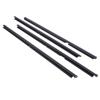4 x Zestaw listew szybowych Uszczelka drzwiowa Przód Tył Kompatybilny z Grand Cherokee II WJ WG