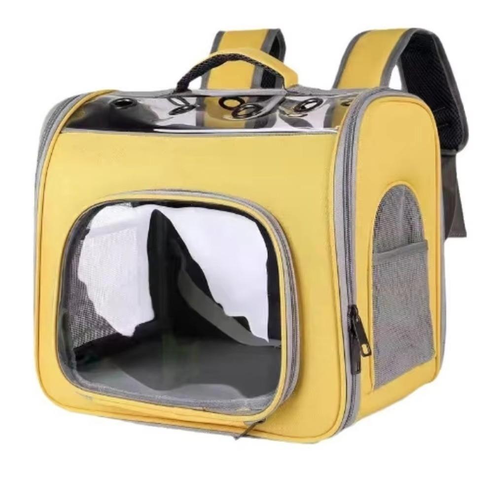 Breathable Pet Travel Bag Sturdy Pet Outing Backpack Small Pet Cage Cat Outdoor Backpack  Outdoor