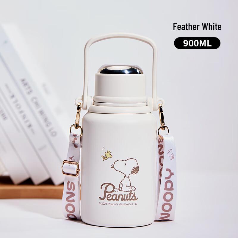 SNOOPY 316 Stainless Steel Large Capacity Insulated Water Bottle