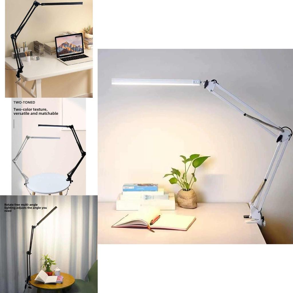 Folding Led Clamp Lamp With High Cri For Study Reading And Desk Tasks