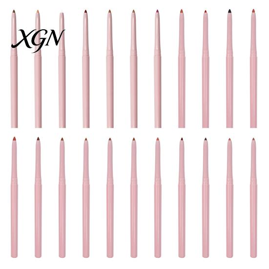 Anti Sweat Lip Pencil Retractable Liner for Women, Long Lasting Waterproof Pencil, Makeup Essential Tools Precise Shaping & Filling Defined Shape