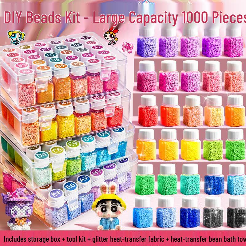 Jinzhi DIY Perler Bead Craft Kits & Refills