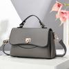 Stylish Pu Mini Square Shoulder Bag For Women With Trendy Crossbody Design In Black Pink And Khaki