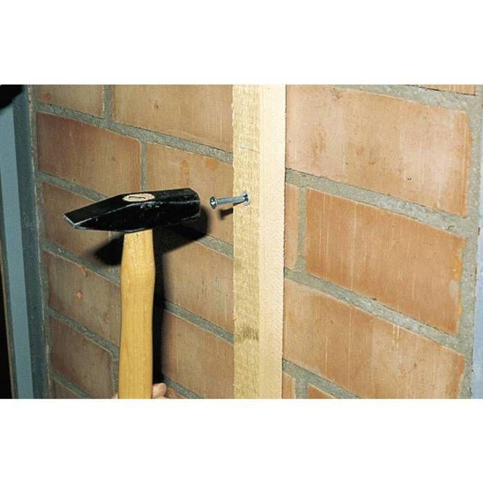 Cheville à frapper en plastique Fischer 048791 8 mm N 8 x 60 Z GP, x100