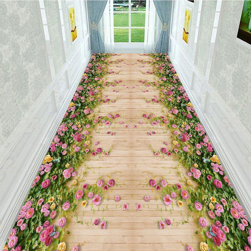 3D Carpet Living Room Carpet Bedroom Hall Entrance Hallway Mat Kitchen Non-slip Carpet