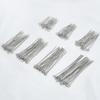 100g  1.5cm 2cm 3cm 4cm 5cm  Stainless Steel 9-Pin Needles Metal Nine Words Pins or DIY Earring Bracelet Necklace Jewelry Making