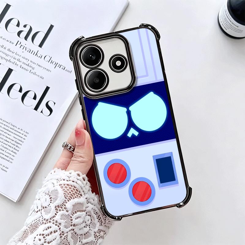 Cartoon Game Stars Soft Phone Case For Xiaomi Redmi Note 14 15 Pro Plus 13 12 11S 11T 5G 10 9S 9 Plating Anti-Fall Fundas