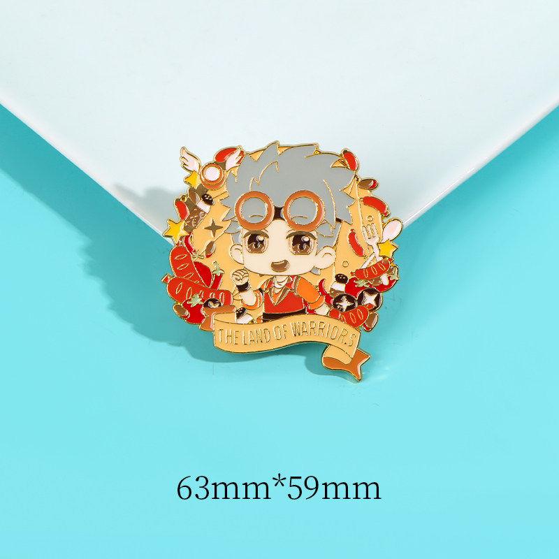 Super Value Cute Cartoon Brooches: Multiple Styles & Student Reward Badges in Clearance