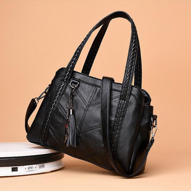 New tassel bag women's bag trendy large-capacity handbag shoulder messenger bag women's bag