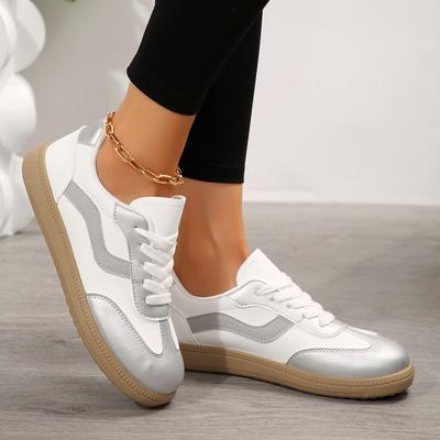 New Spring and Autumn Casual Cross-strap Sports Shoes Fashion Round Head Increase Breathable Comfortable Women's Shoes