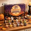 Advent Calendar for Kids Halloween 2026, 24 Day Countdown with Mini Figurines, Holiday Home Decor Collectible Fairy Toy Set Adults, Party Favors