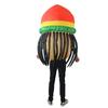 Adult Jamaican Singer Doll Inflatable Suit with Sunglasses