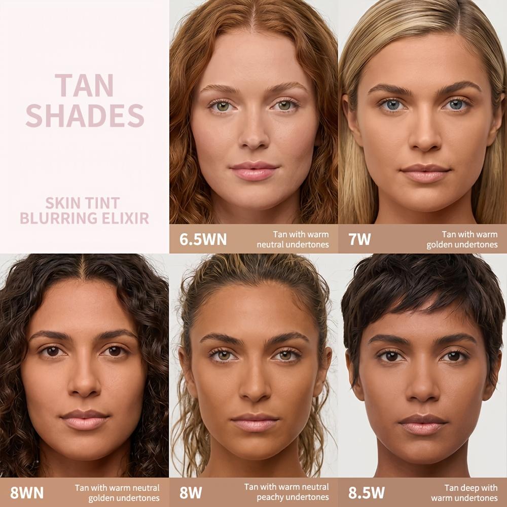 Skin Tint Blurring Elixir, Lightweight Foundation, Moisturising Primer, Lightweight Texture, Refreshing and Non Sticky