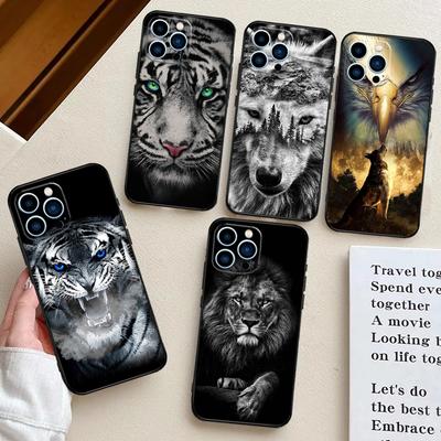 Animal Lion Wolf Tiger Eagle Case For Xiaomi Redmi Note 13 14 Pro 12 11 10 15 Pro Plus Redmi 14C 13C 15C 10C 12C 15 Funda