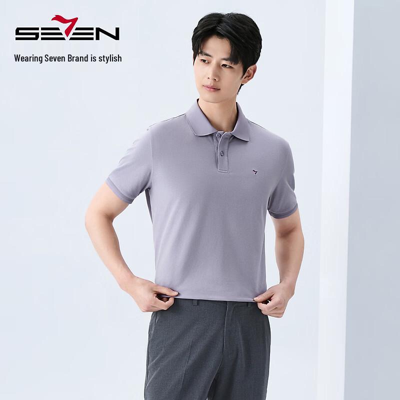 SEVEN Men s Short-Sleeve Polo Shirt XL