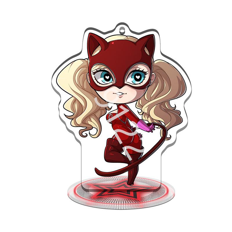 

Anime Persona Acrylic mini Stand figure Stand Plate Cosplay Prop Decor Cartoons present Firend Christmas Gifts 10 cm
