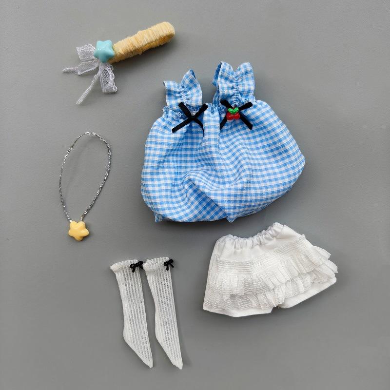 1 Set Furry Cute Winter Suit 1/6 Doll Diy Accessories Dress Up Toy Universal 30Cm Doll'S Clothes For Children Gifts