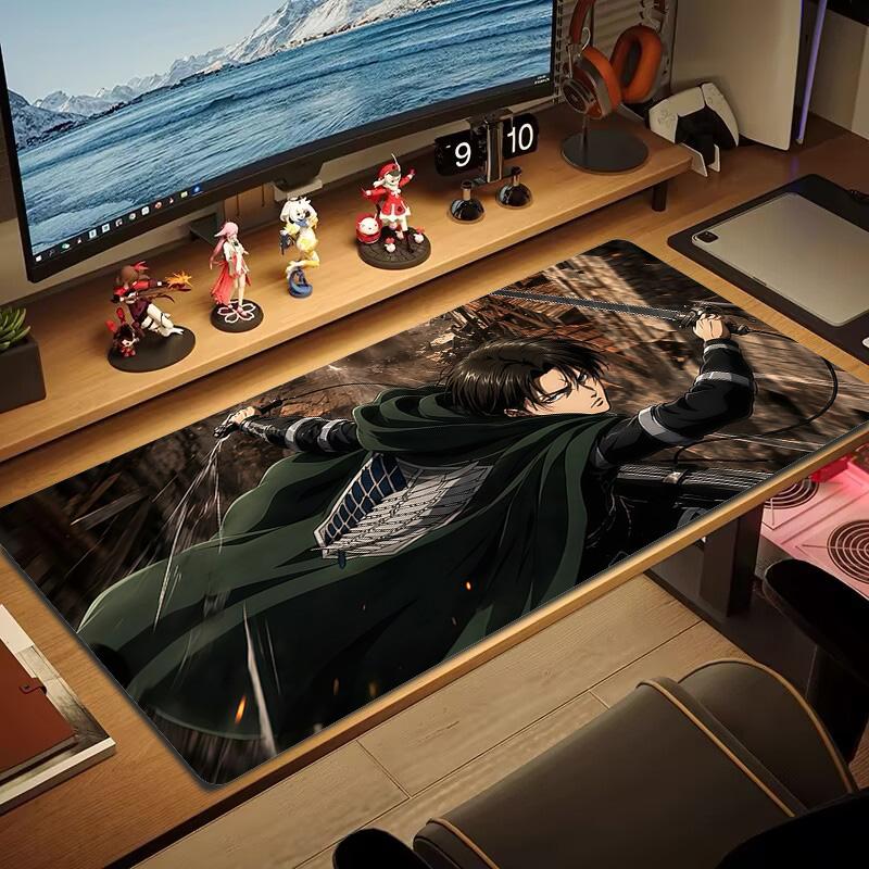 Attack On Titan2 Print  Cushion Non-slip Laptop Tablet Big Mousepad XXL Mat Mini PC Playmat With Lock Edge