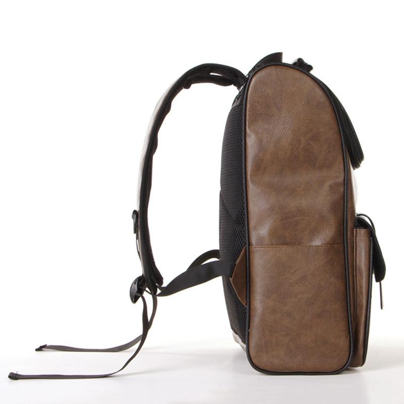 Männer Frauen Retro Rucksäcke Casual PVC Rucksack Mode Trend Neue Frauen Rucksack