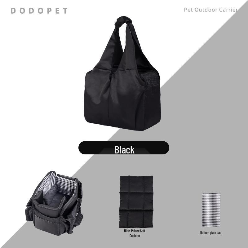 DoDoPet Pet Travel Shoulder Bag: Spacious, Breathable, Portable for Cats and Dogs