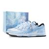 Big Breeze Tide Blue Slip Resistant Abrasion Resistant Low Top Skateboard Shoes Men's White Blue 355152-107(Team626-)