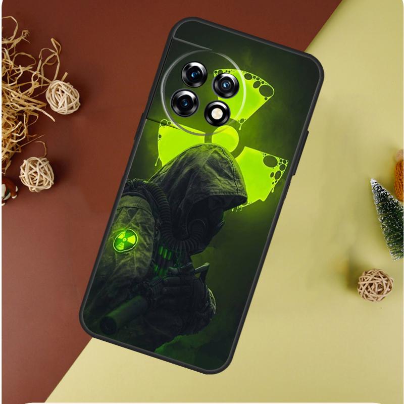 Nuclear Mask Gas Mask For OnePlus 13 13R 12 12R 11 9 10 Pro 8T 9RT 10T 10R Nord 4 CE 2 3 Lite N20 N30 Phone Case