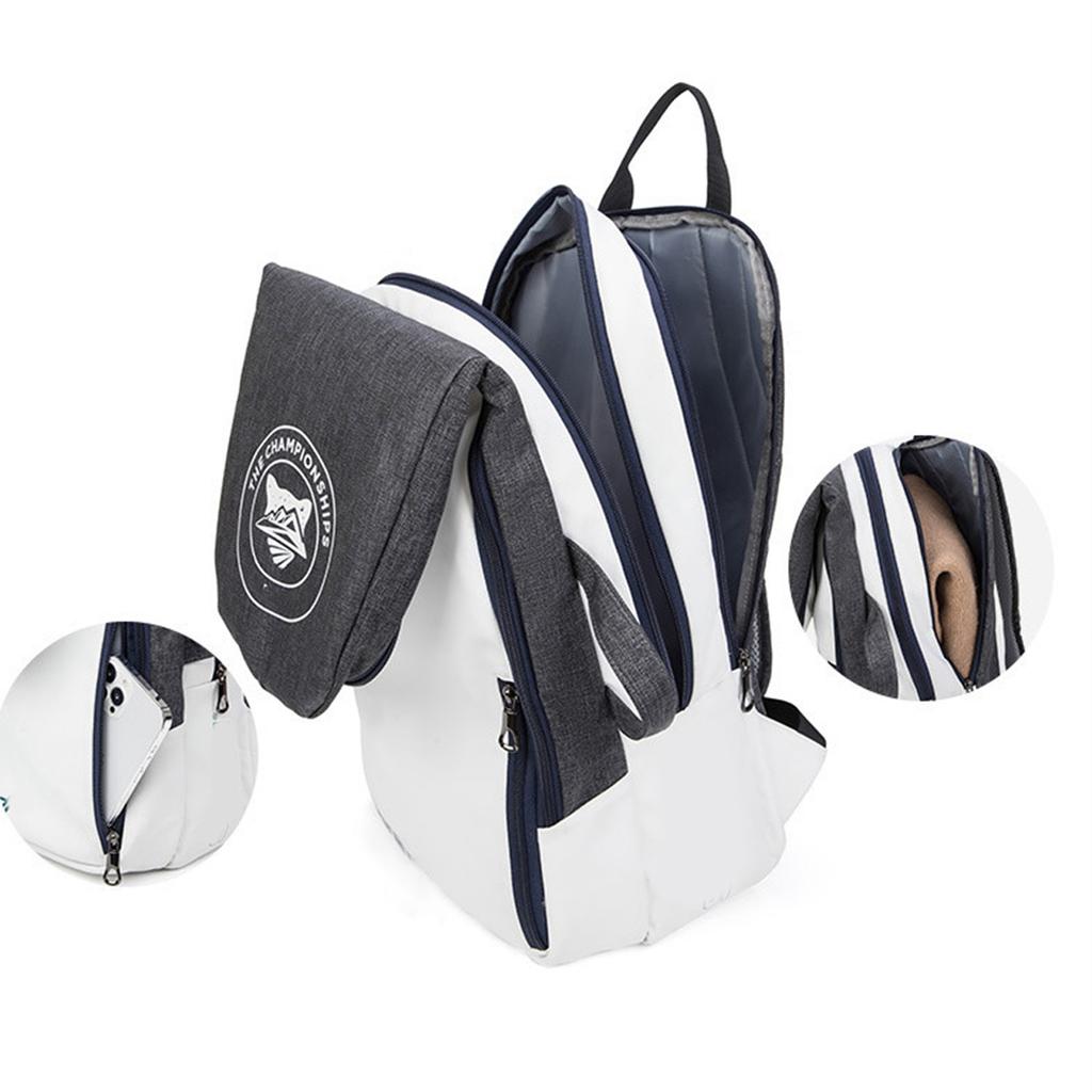 Tenisový batoh Outdoorové sporty Tenisová taška na rakety Přenosná taška na rakety Badmintonová taška na 2 rakety Tenisová kabelka