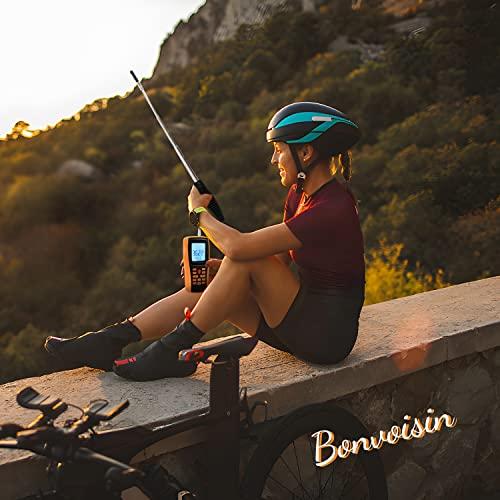 Bonvoisin Digital Anemometer, Thermal Wire Type, with Thermometer, Compact, Handheld, Battery Operated (Batteries Sold Separately), High Accuracy, Bac
