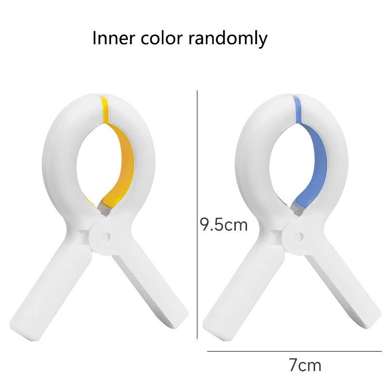 5 Pcs/set Large Heavy Duty Plastic Laundry Clips for Windproof Bedding Drying, Non-Slip Hangers for Clothes and Mosquito Nets