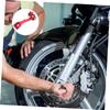 OSOLADY Rear Brake Rocker Arm Accessories Universal Fit Red Heavy Duty Alloy Bike Modification Random Style