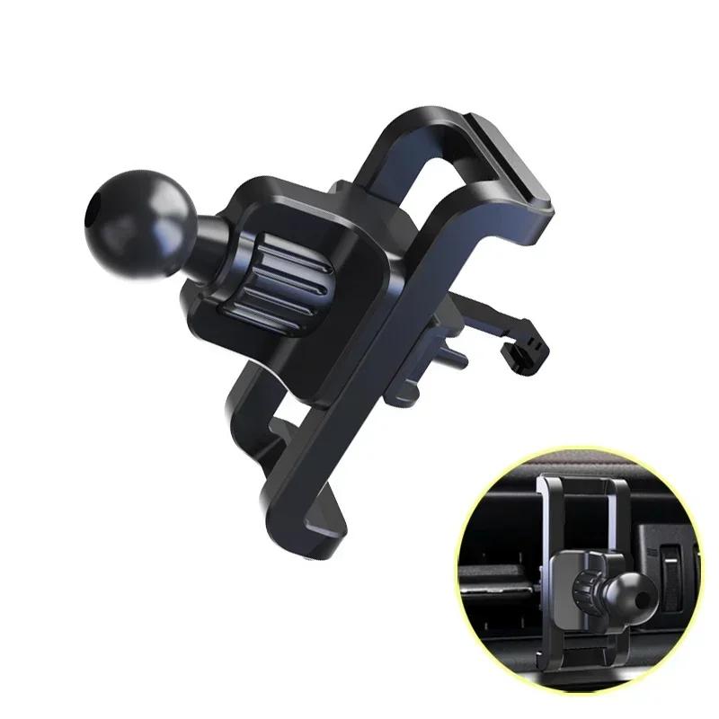 Support Téléphone Voiture Clip Grille d'Aération Base Rotule Support Ventouse Magnétique Gravité Accessoires Support Chargeur Téléphone Portable Voiture