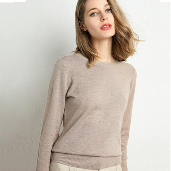 Autumn/Winter Women's Slim Fit High Neck Turtleneck Sweater Knitwear