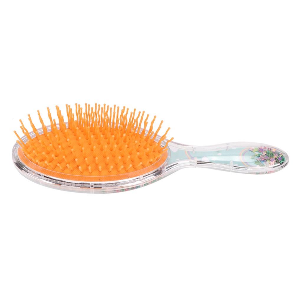 Star Decoration Hair Massage Brush Ergonomic Design Anti Static Hair Comb Daily Hair Care