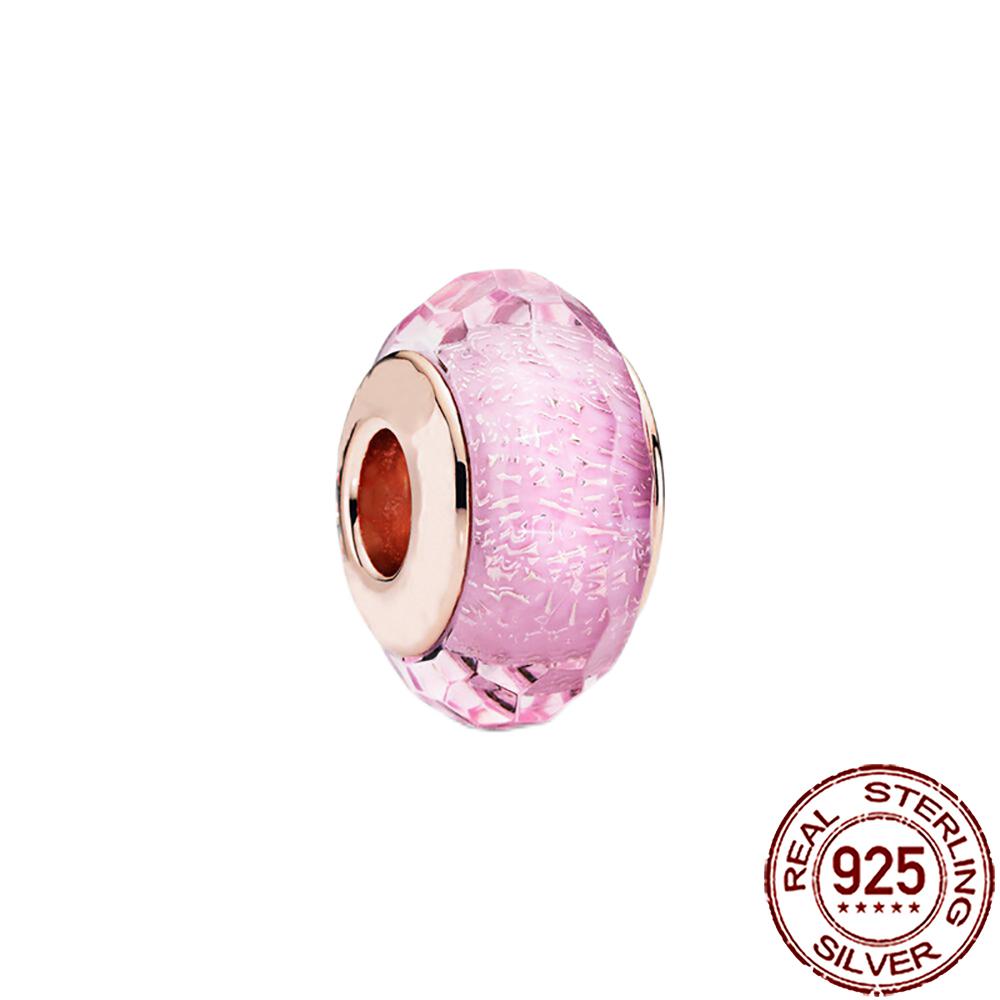 New Designer Charms Copper Colorful Murano Glass Beads Suitable For Genuine Fashion Bracelet Necklace Diy Jewelry