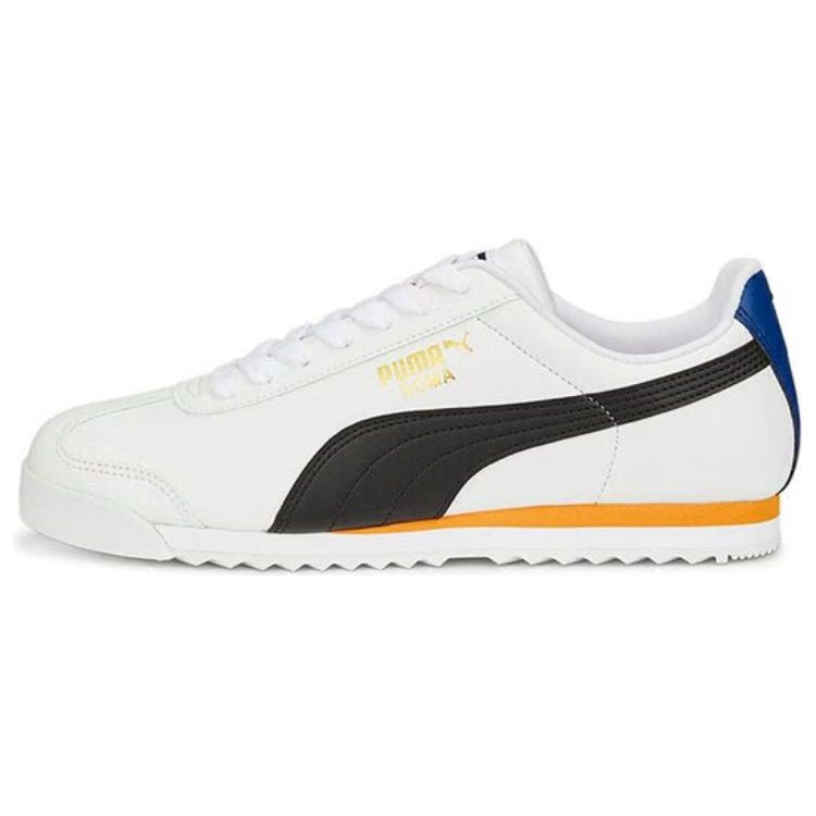 PUMA Унисекс Белые Roma Basic Plus Низкие Тренировочные Кроссовки 369571-42 42
