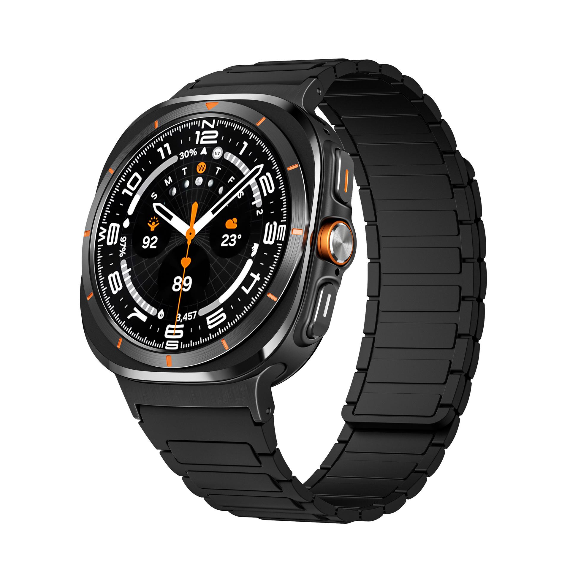 

Магнитный силиконовый ремешок Samsung Galaxy Watch7 Ultra 47mm